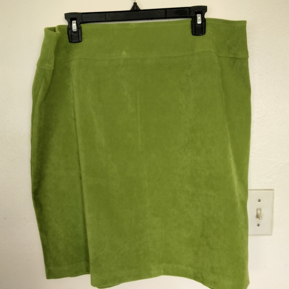 Vintage Avenue Complete Skirt Ensemble Lime Green 14/16 - Picture 3 of 13